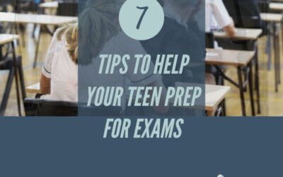 7 Tips to help your Teen prep for Exams